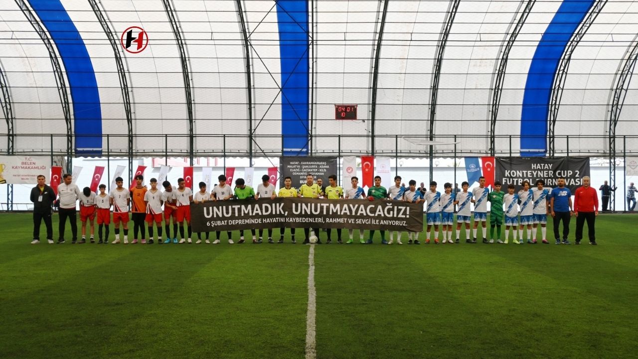 Hatay Konteyner Cup2 Futbol Turnuvası'nda İskenderun Şampiyon!