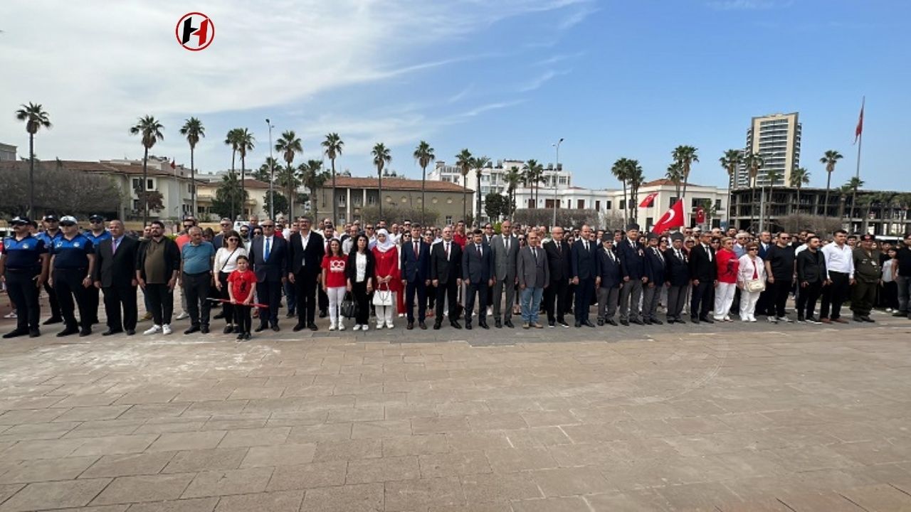 İskenderun'da 19 Mayıs Coşkuyla Kutlandı: Gençliğe Hitabe Heyecanlandırdı