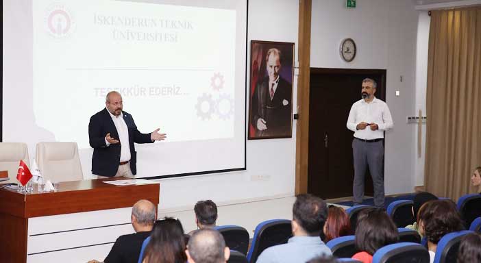 İskenderun Teknik Üniversitesi (İSTE), Hatay İl Milli Eğitim Müdürlüğü’ne bağlı liselerde görev yapan öğretmenlerle iş birliği ve istişare toplantısı düzenledi.