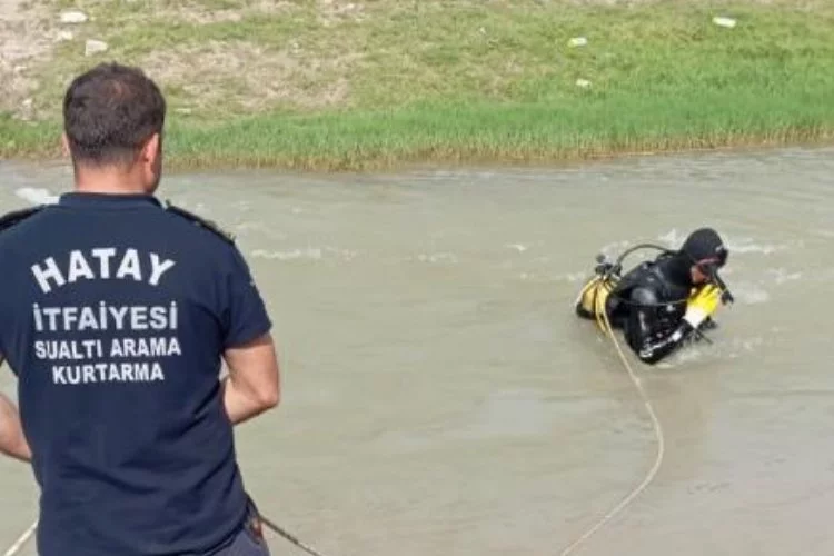 Sulama kanalına giren çocuğun acı sonu