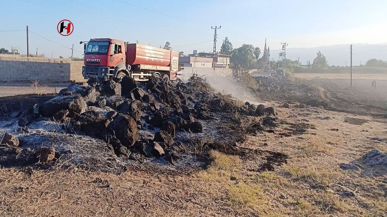 Hatay'da 4 Yangın Söndürüldü: Ekiplerden Anız Yakmama Uyarısı!