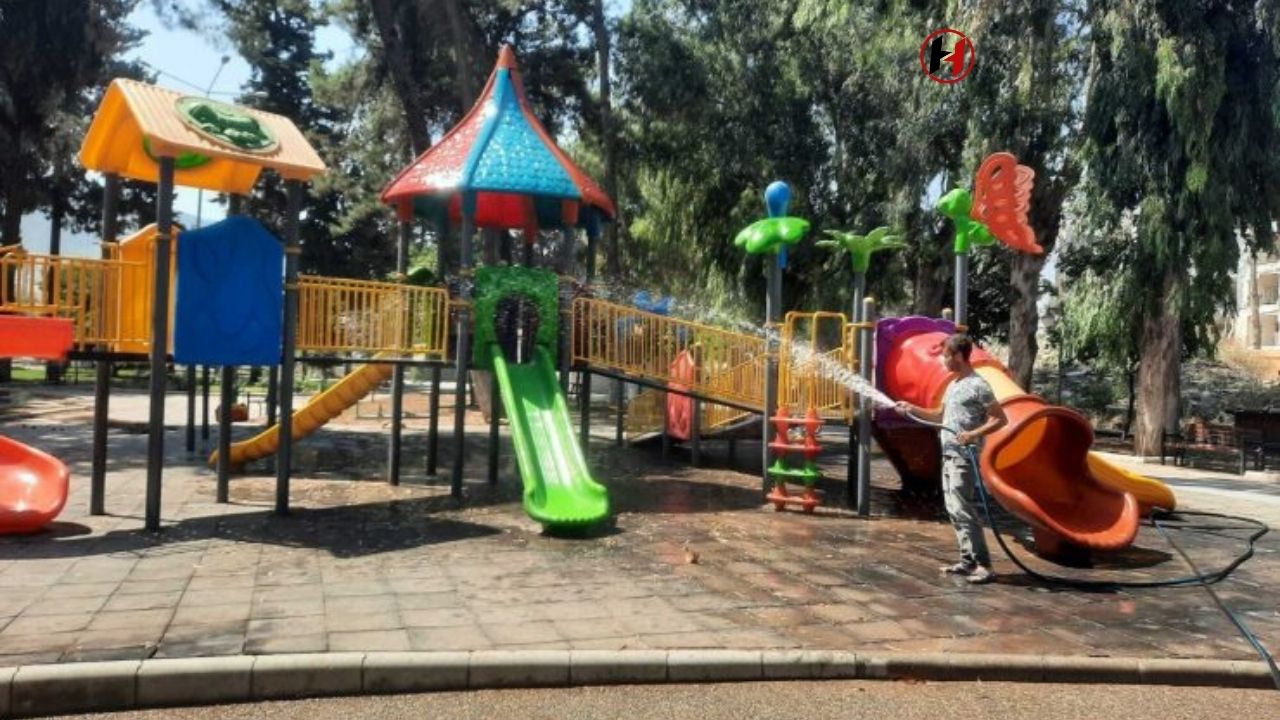 Antakya'da Parklar Yenileniyor