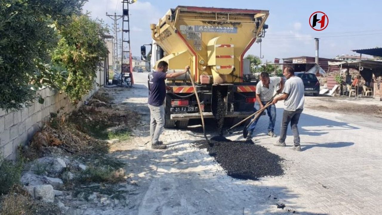 Antakya'da Tozlu Yollar Tarihe Karışıyor