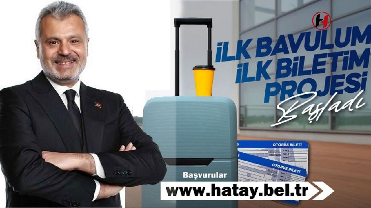 Hatay'da Üniversiteye Başlayanlara Müjde! İlk Bavul ve Bilet Hediyesi