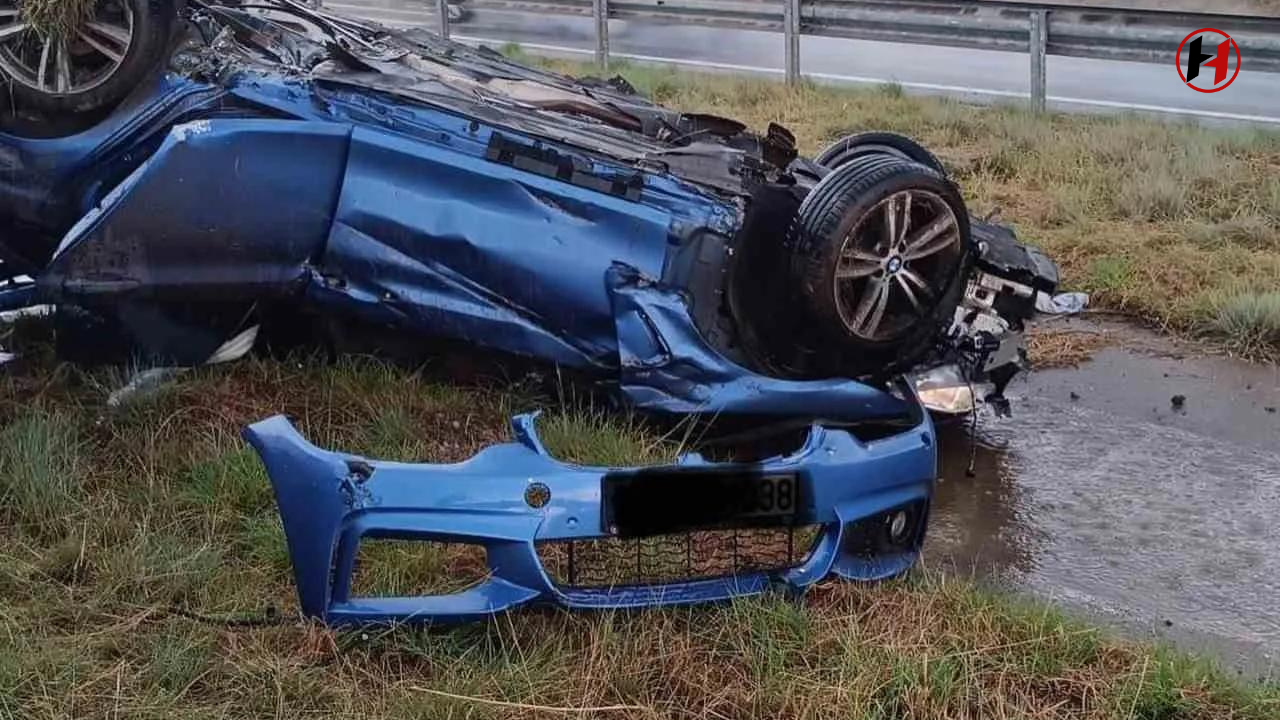 Hatay İskenderun'da Trafik Kazası: Otomobil Takla Atarak 3 Kişiyi Yaraladı