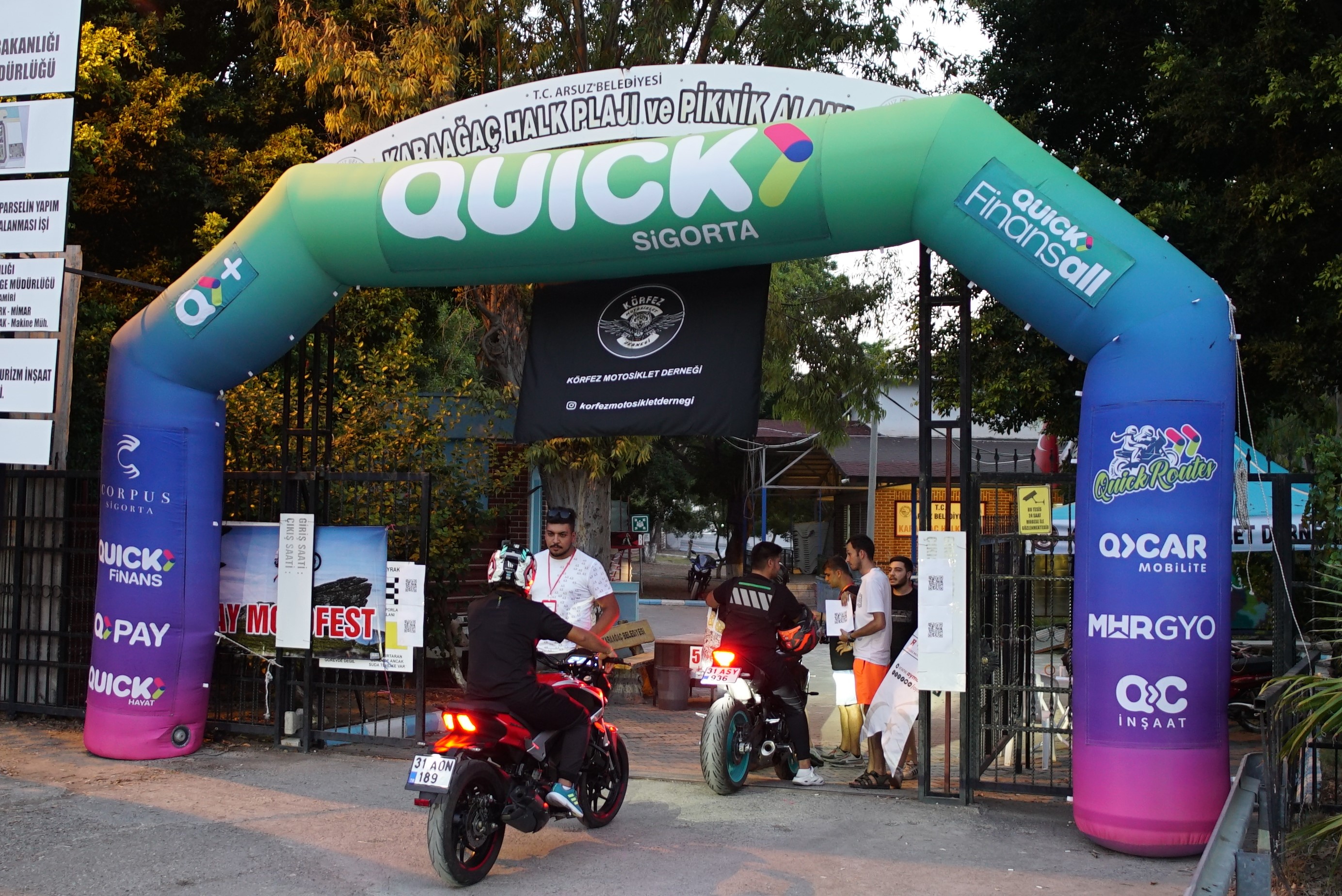  Quick Sigorta, Hatay'da düzenlenen Hatay Motofest'te Türkiye'nin dört bir yanından motosiklet tutkunlarını ağırladı.