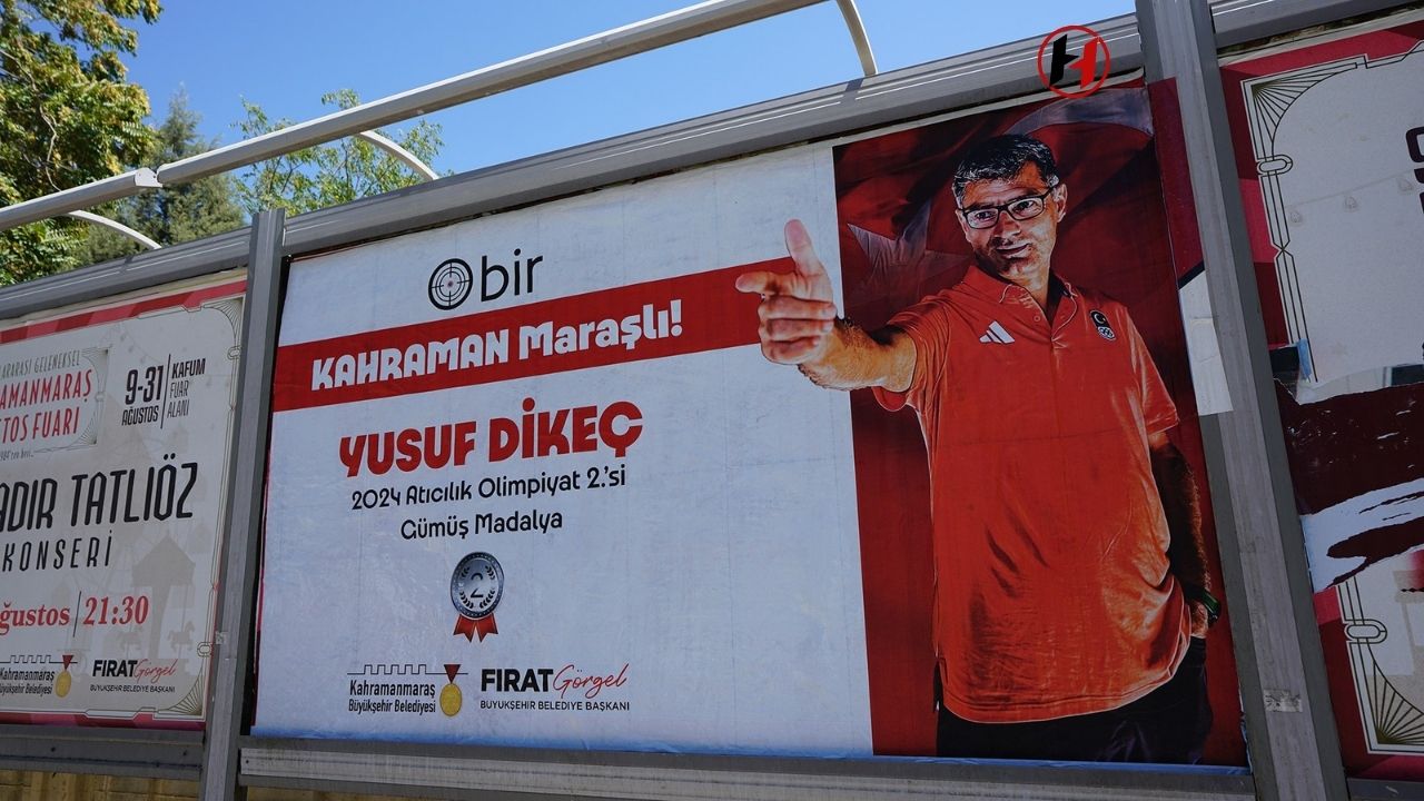 Yusuf Dikeç'e Kahramanmaraş'tan Tam Destek: Olimpiyat Gururunu Şehir Süsledi