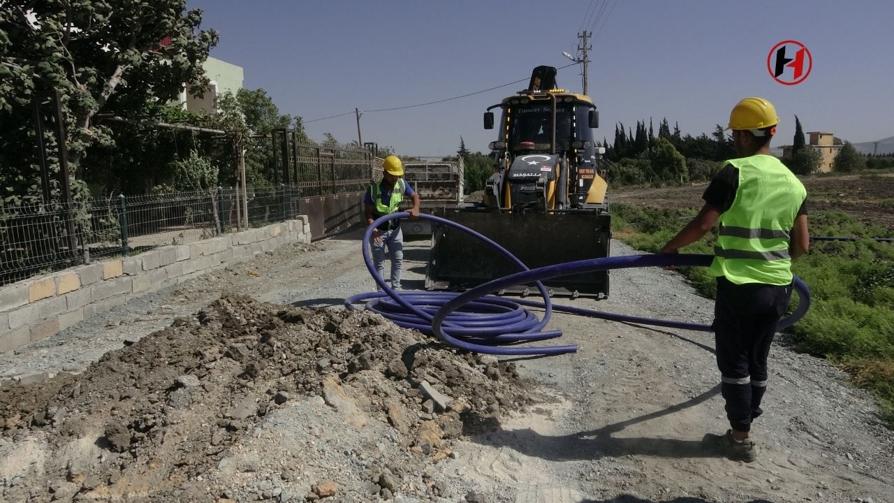 Hatay'da Büyükdalyan Mahallesi İçme Suyuna Kavuştu!