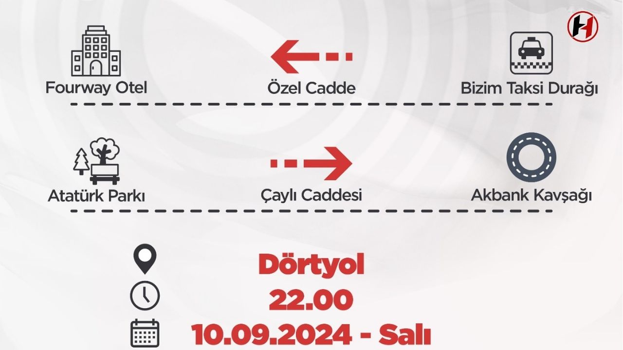 Hatay Dörtyol'da Trafik Yönleri Değişiyor: Sürücüler Dikkat!