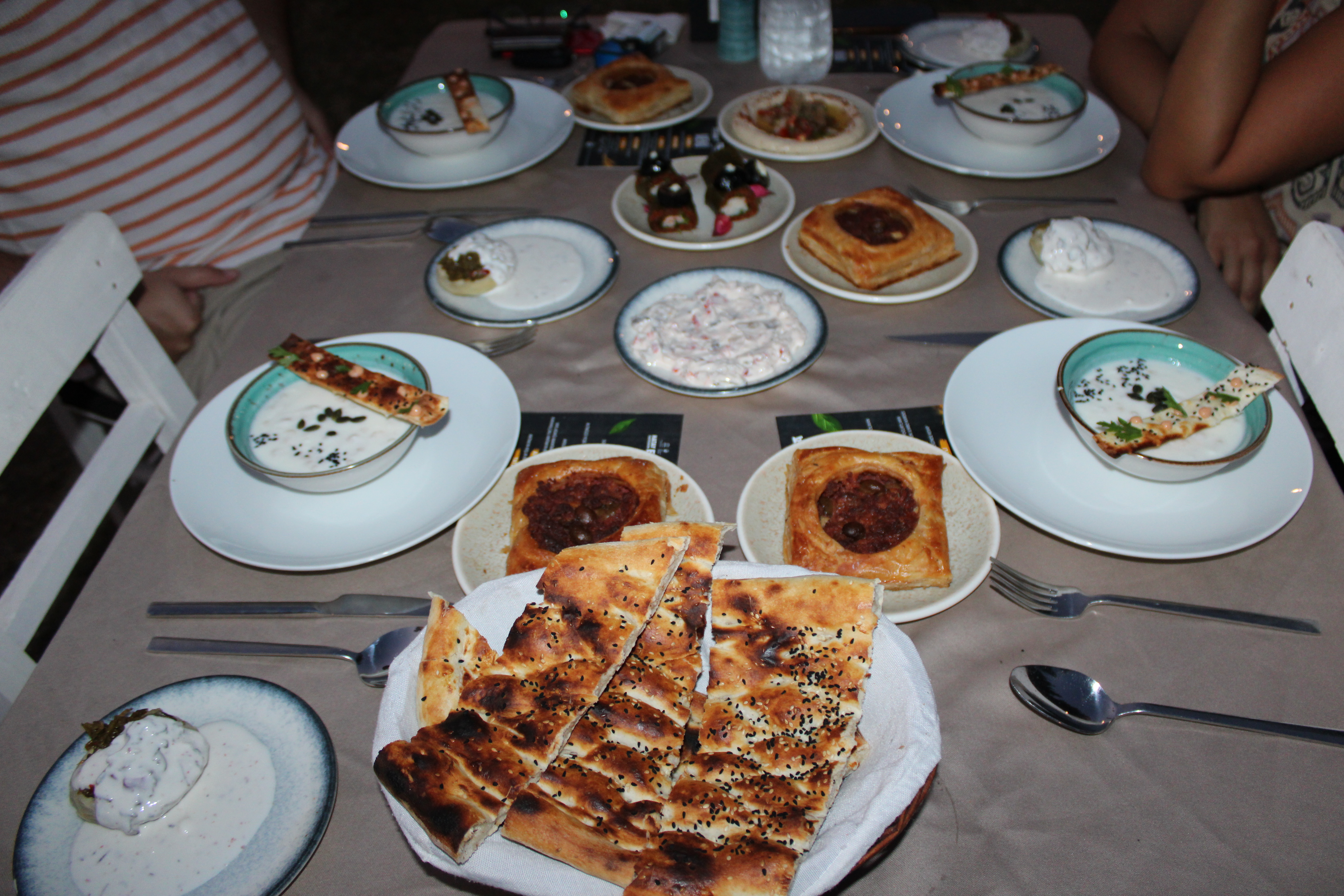 Hatay Büyükşehir Belediyesi tarafından desteklenen Hatay Gastronomievi şefleri, Arsuz'da düzenlenen bir etkinlikle yöresel ve tescilli Hatay mutfağını vatandaşlarla buluşturdu. 