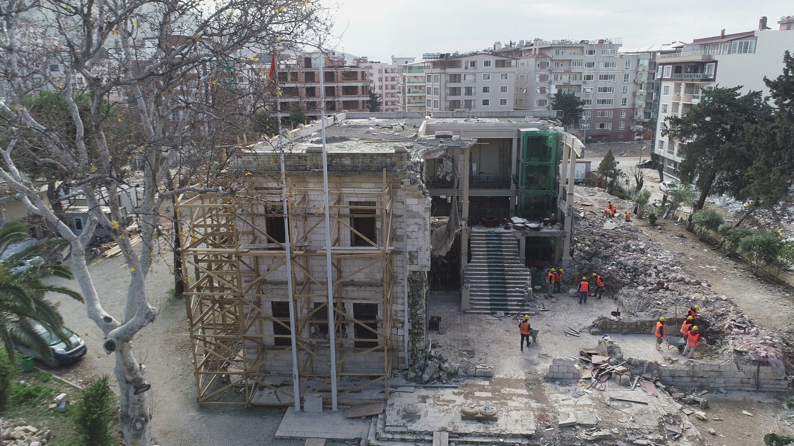 Hatay'daki Tarihi Meclis Binası Restorasyonu Canlı Yayında Gösterilecek