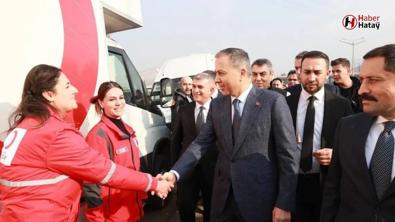 Bakan Yerlikaya Hatay’da Sürpriz Ziyaret: Sınırda Neler Konuşuldu?