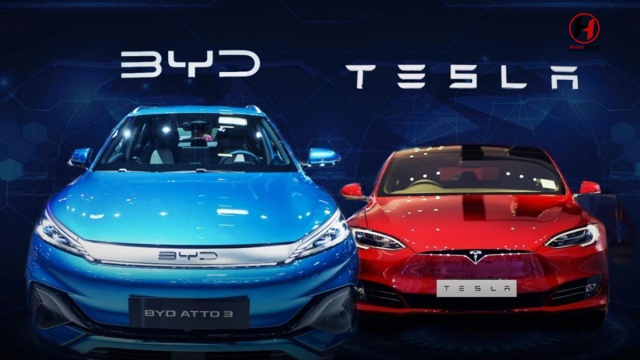 BYD, 2024'te 4,25 Milyon Araç Satarak Tesla'ya Rakip Oldu