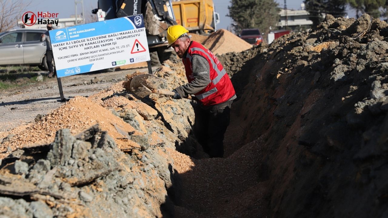 Hatay’da Su Sorununa Çözüm! Apaydın Mahallesi’ne 8.5 Kilometrelik Yeni Şebeke