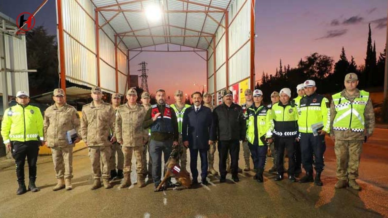 Hatay Valisi Masatlı'dan Yılbaşı Mesaisi: Sağlık ve Güvenlik Ekiplerine Ziyaret