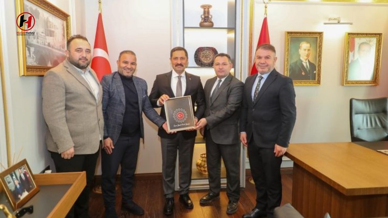 Hatay Valisi Masatlı, Taekwondo Federasyonu Heyetini Ağırladı