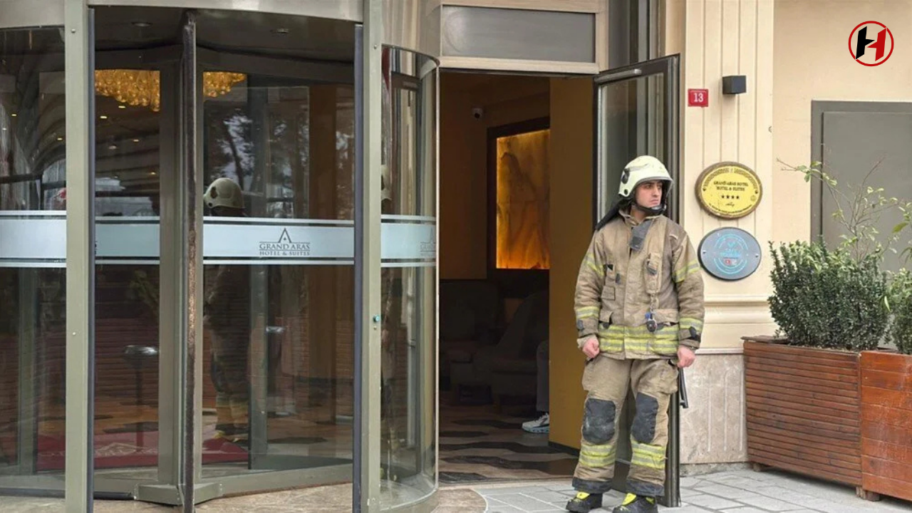 Şişli'de Otel Yangını: Müşteriler Ter Döktü, İtfaiye Zamanında Müdahale Etti