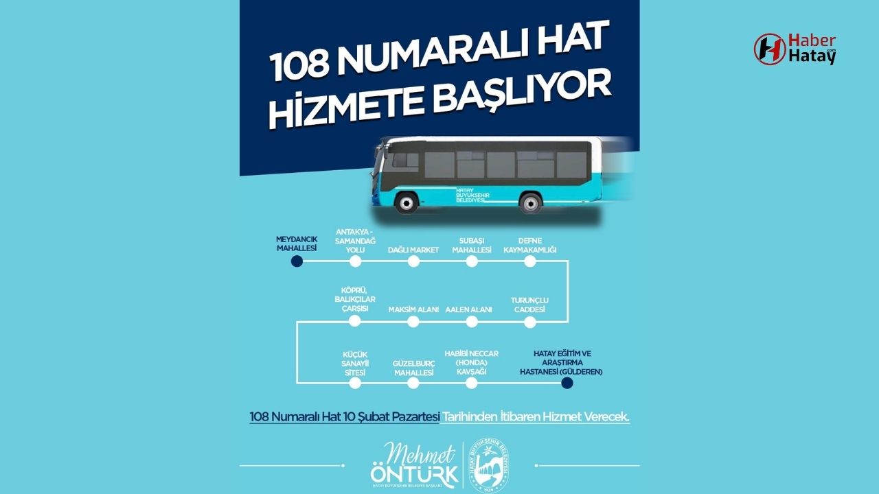 Defne ve Antakya’yı Birleştiren Yeni Ulaşım Hattı Başlıyor!