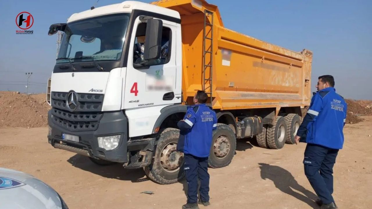 Hatay'da Hafriyat Denetimleri Sıklaştı: Çevreye Duyarlılık Artıyor