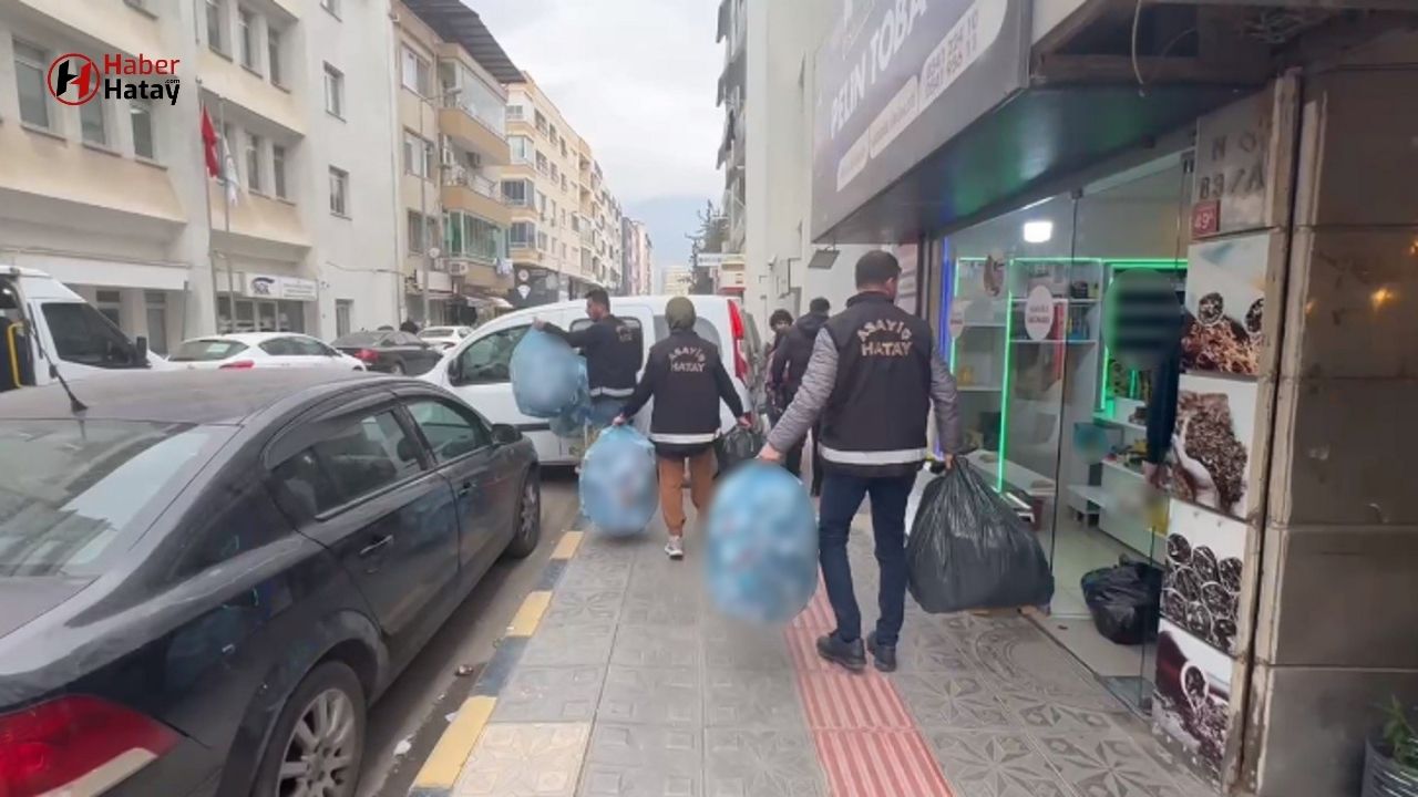Hatay'da Okul Çevrelerinde Kaçak Sigara Operasyonu: 240 Bin TL Ceza!