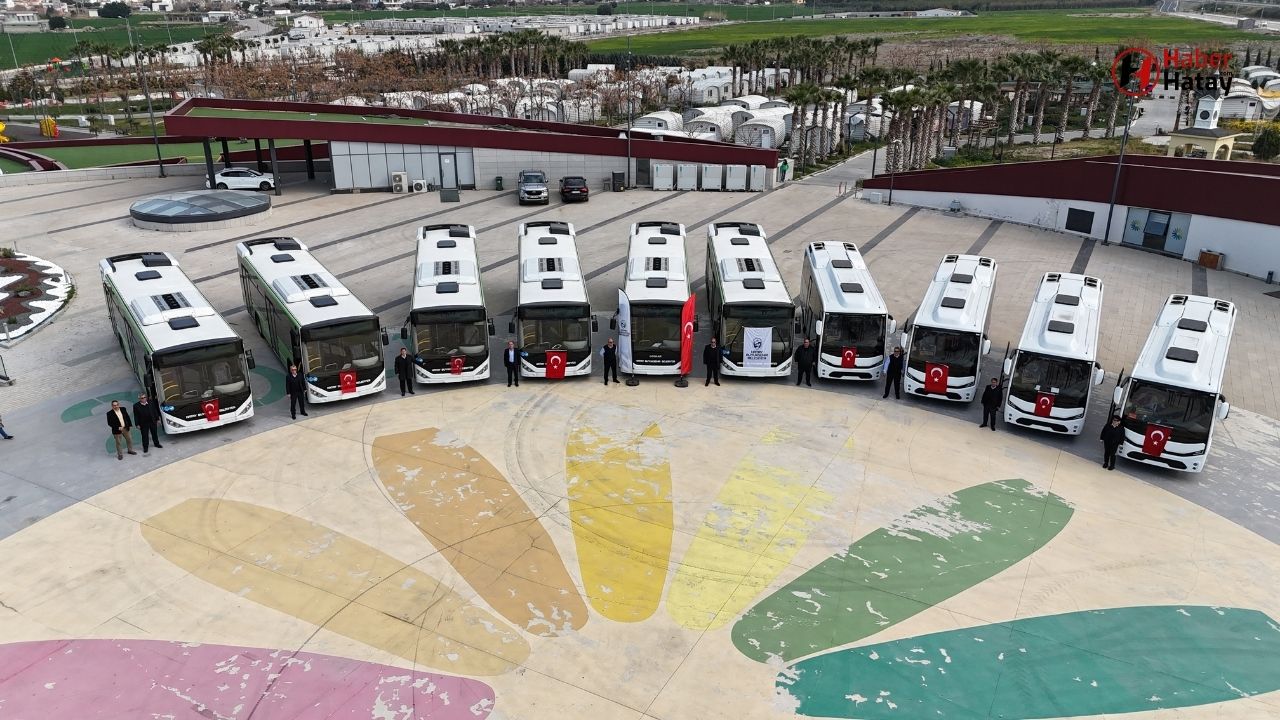 Hatay’da Toplu Ulaşımda Dev Adım! 30 Yeni Otobüs ve 5 Yeni Güzergâh ile Konforlu Seyahat Başlıyor