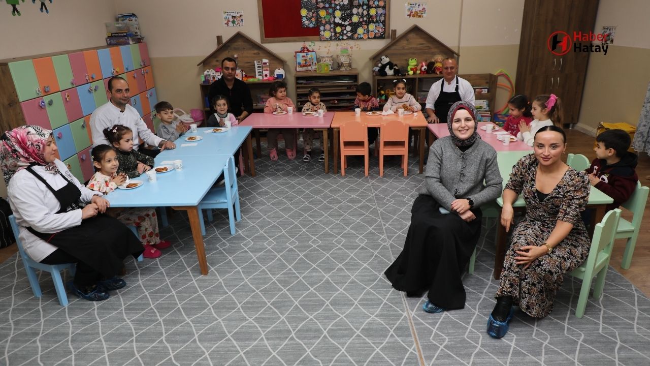 Hatay Gastronomievi'nden Minik Öğrencilere Lezzet Dolu Ziyaret!