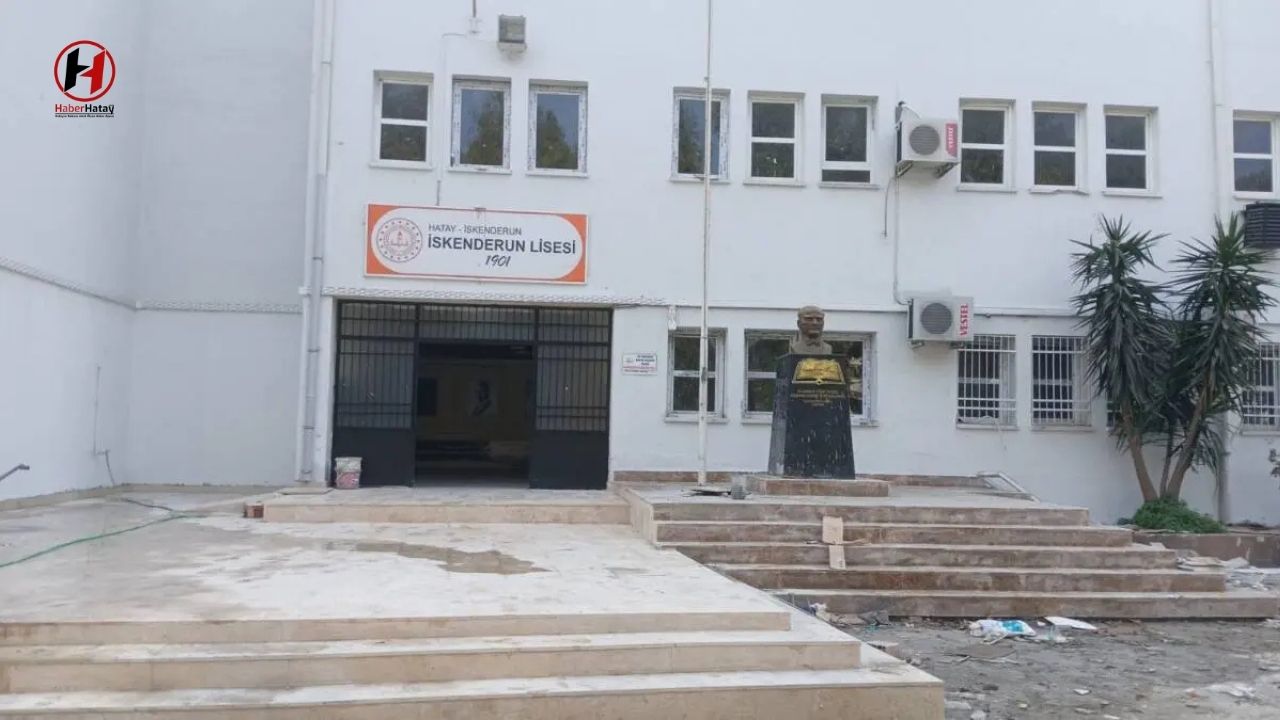 İskenderun Lisesi Yenilendi: Eğitime 1 Mart'ta Başlıyor!