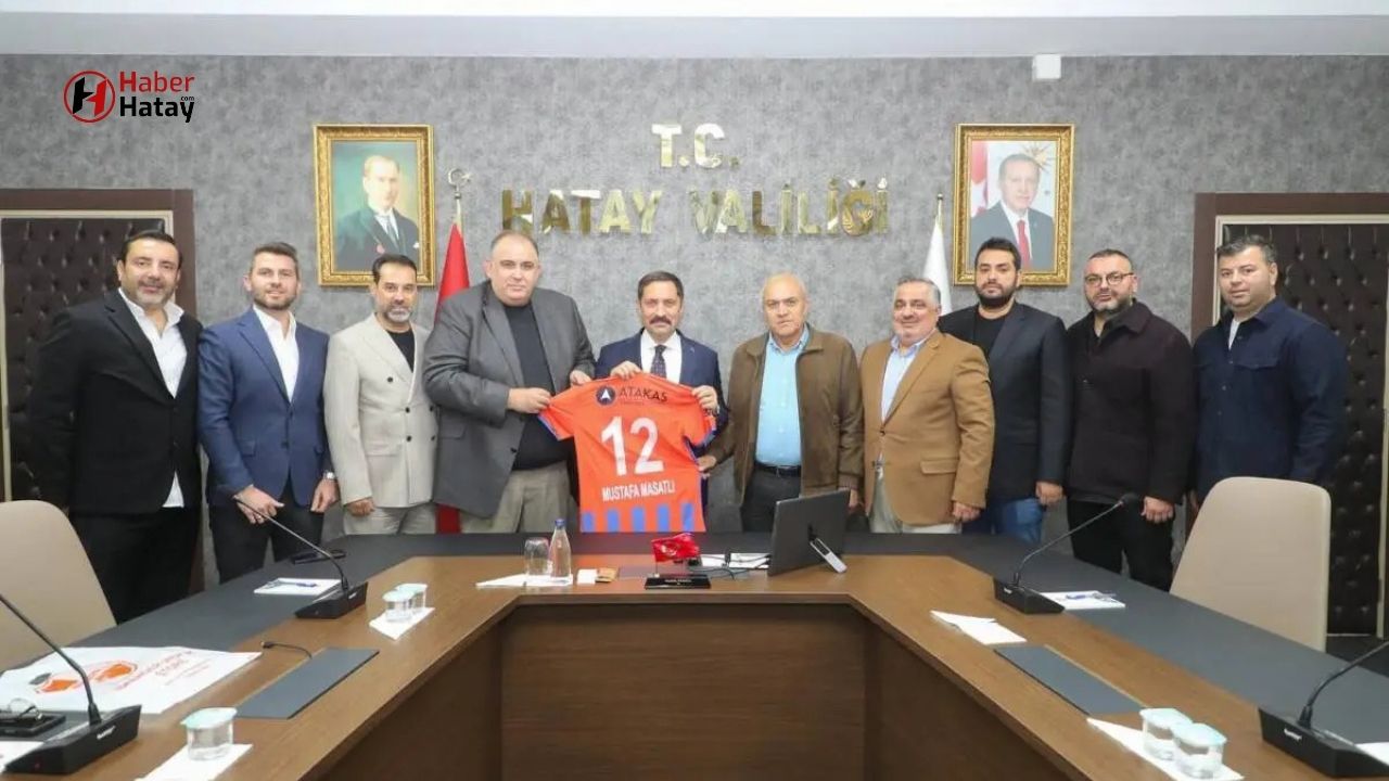 İskenderunspor'dan Vali Masatlı'ya Ziyaret: Gelecek Planları Masaya Yatırıldı!