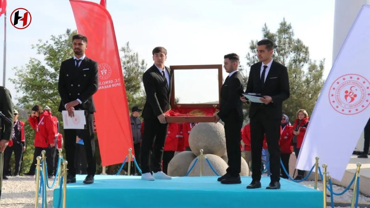 57. Piyade Alayı Sancağı Hatay MKÜ'ye Emanet Edildi