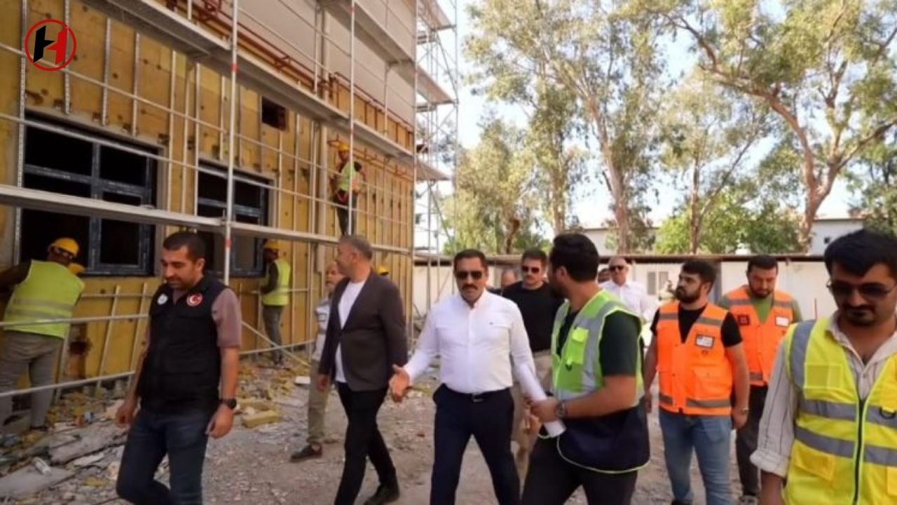 Hatay'da Öğrenciye Modern Yaşam Alanı: 750 Kişilik Yurt İncelendi