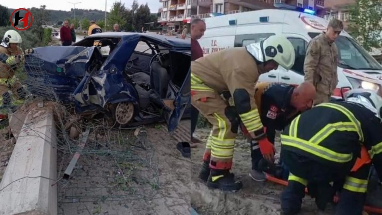 Hatay Samandağ'da Kontrolden Çıkan Tofaş Kaldırıma Çarptı: 4 Yaralı Hatay Samandağ'da Kontrolden Çıkan Tofaş Kaldırıma Çarptı: 4 Yaralı