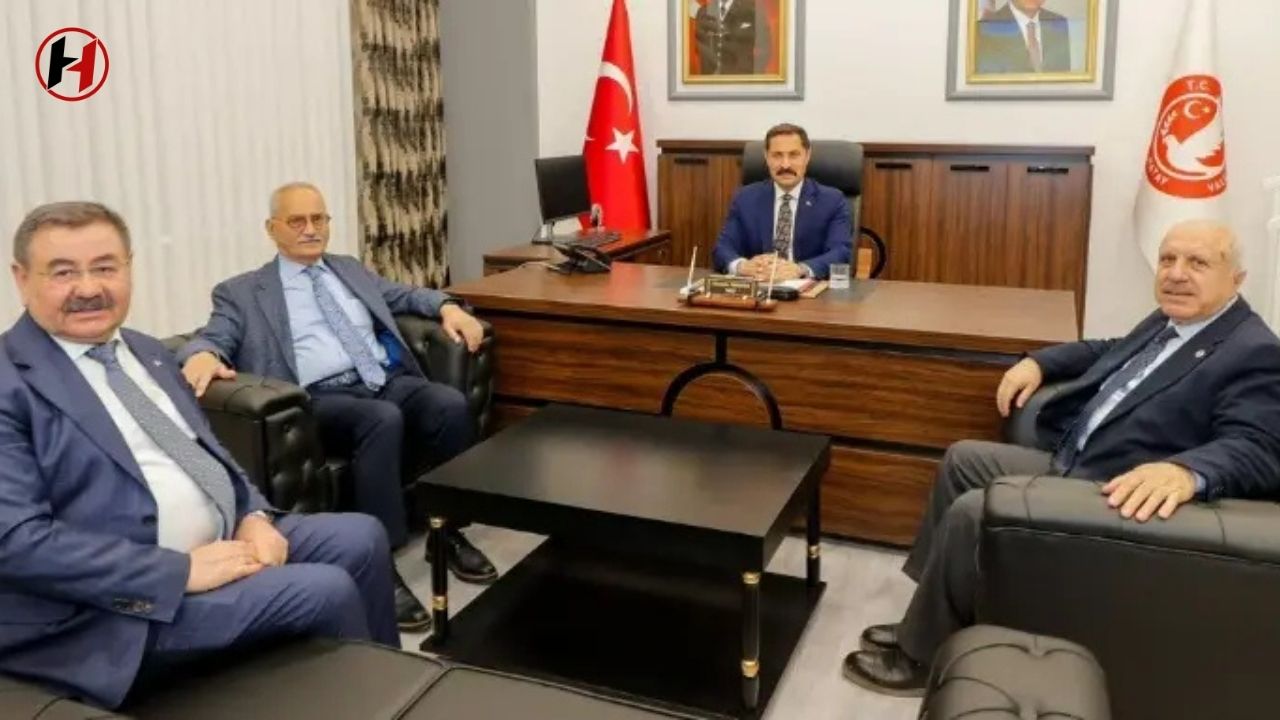 Hatay Tanıtımı İçin Güç Birliği: Başsavcı, Başkan ve Vakıf Başkanı Vali Masatlı ile Buluştu