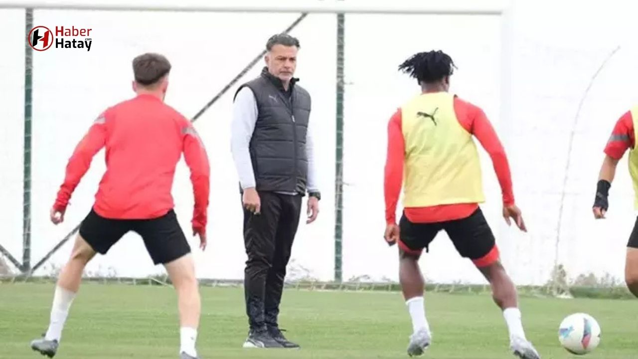 Hatayspor'da Kritik Hazırlık! Murat Şahin, Gaziantep Maçı İçin İddialı Konuştu