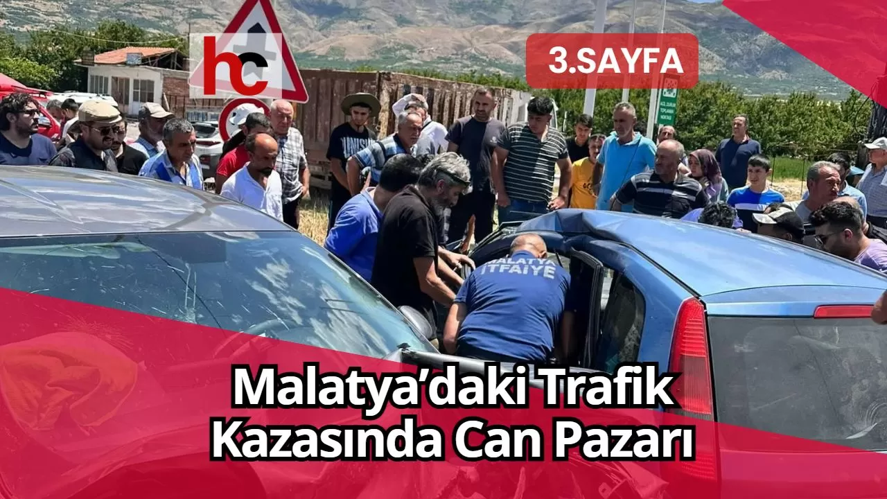 Malatya’daki Trafik Kazasında Can Pazarı